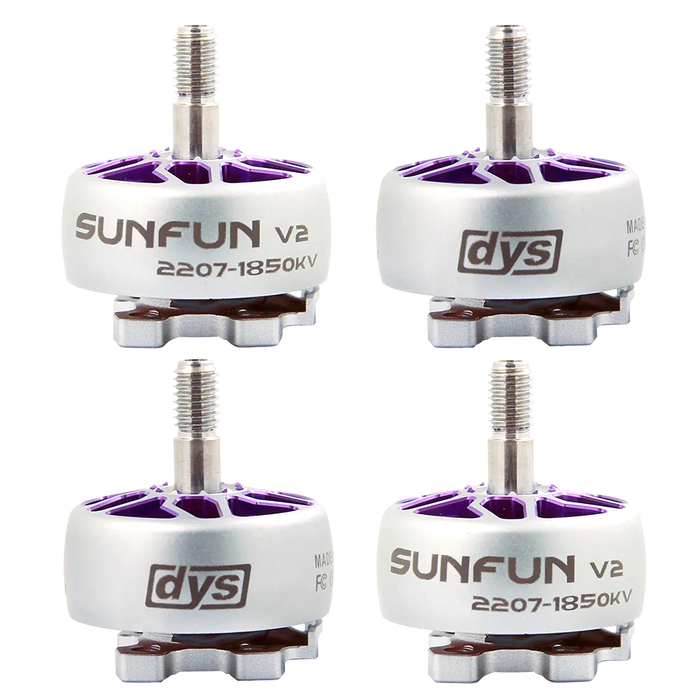 DYS-SUNFUN-V2-2207-1850KV-6S-Brushless-Motor-5mm-Welle-fuumlr-DIY-5-Zoll-Freestyle-RC-FPV-Racing-Dro-2011173-8